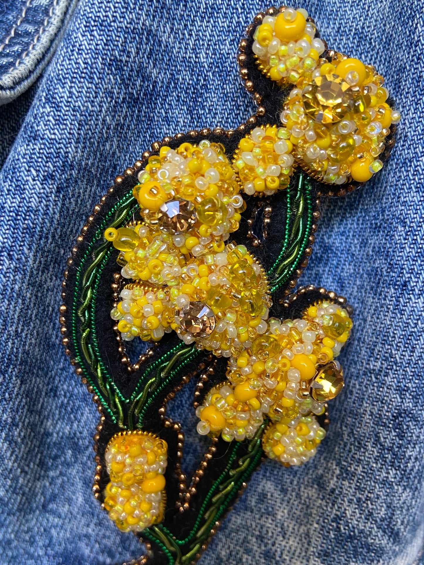 Broche Le Mimosa