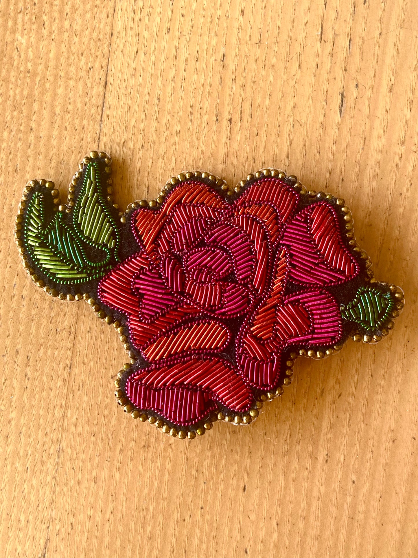 Broche Rose Éternelle