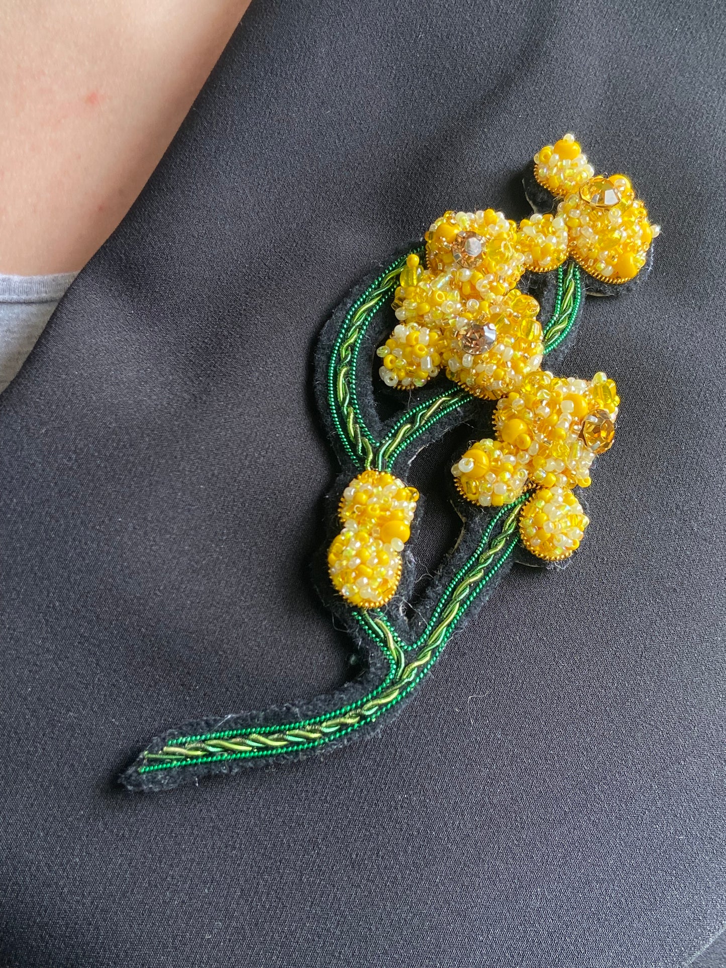 Broche Le Mimosa