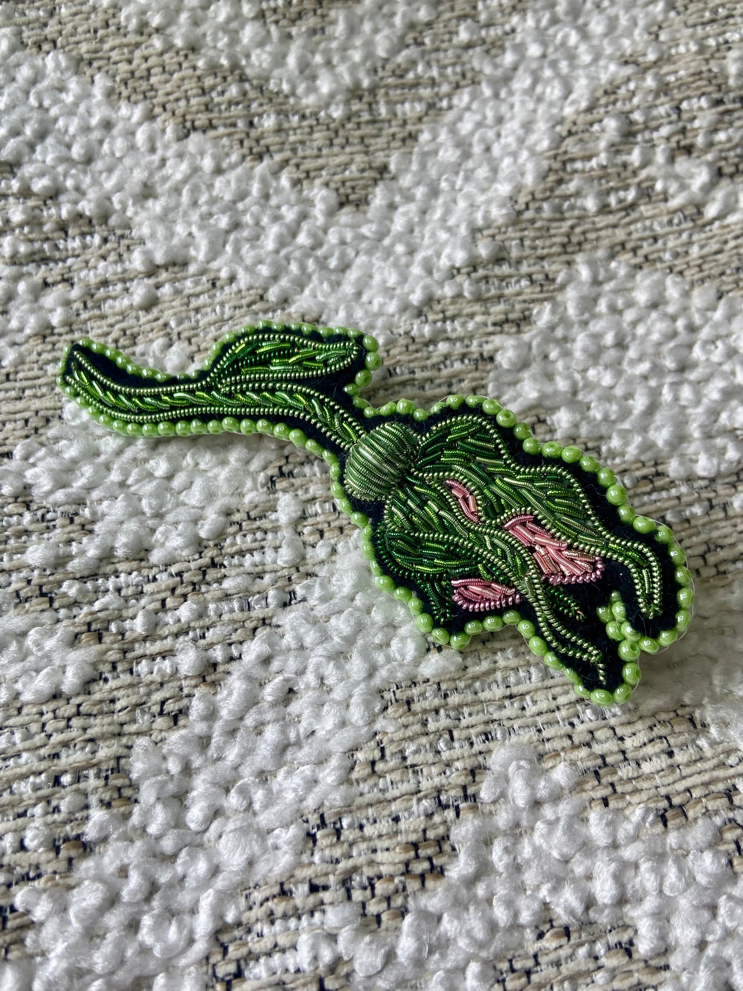 Broche Bouton de Rose