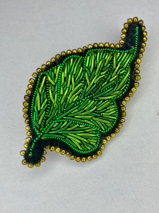 Broche Feuille de Rosier 2.0