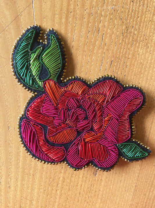 Broche Rose Éternelle