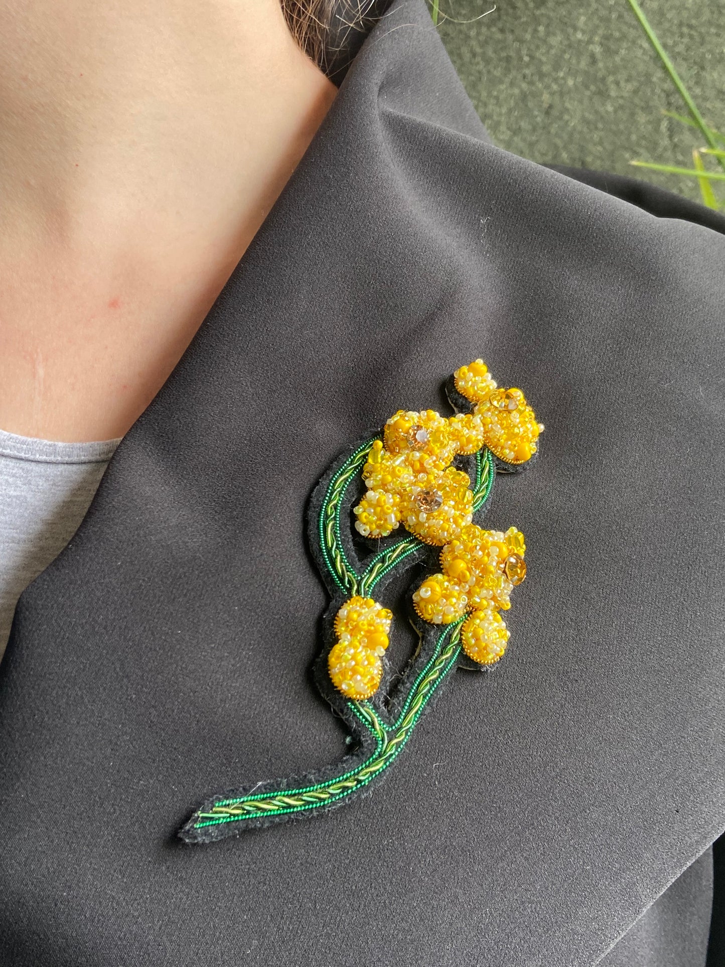 Broche Le Mimosa