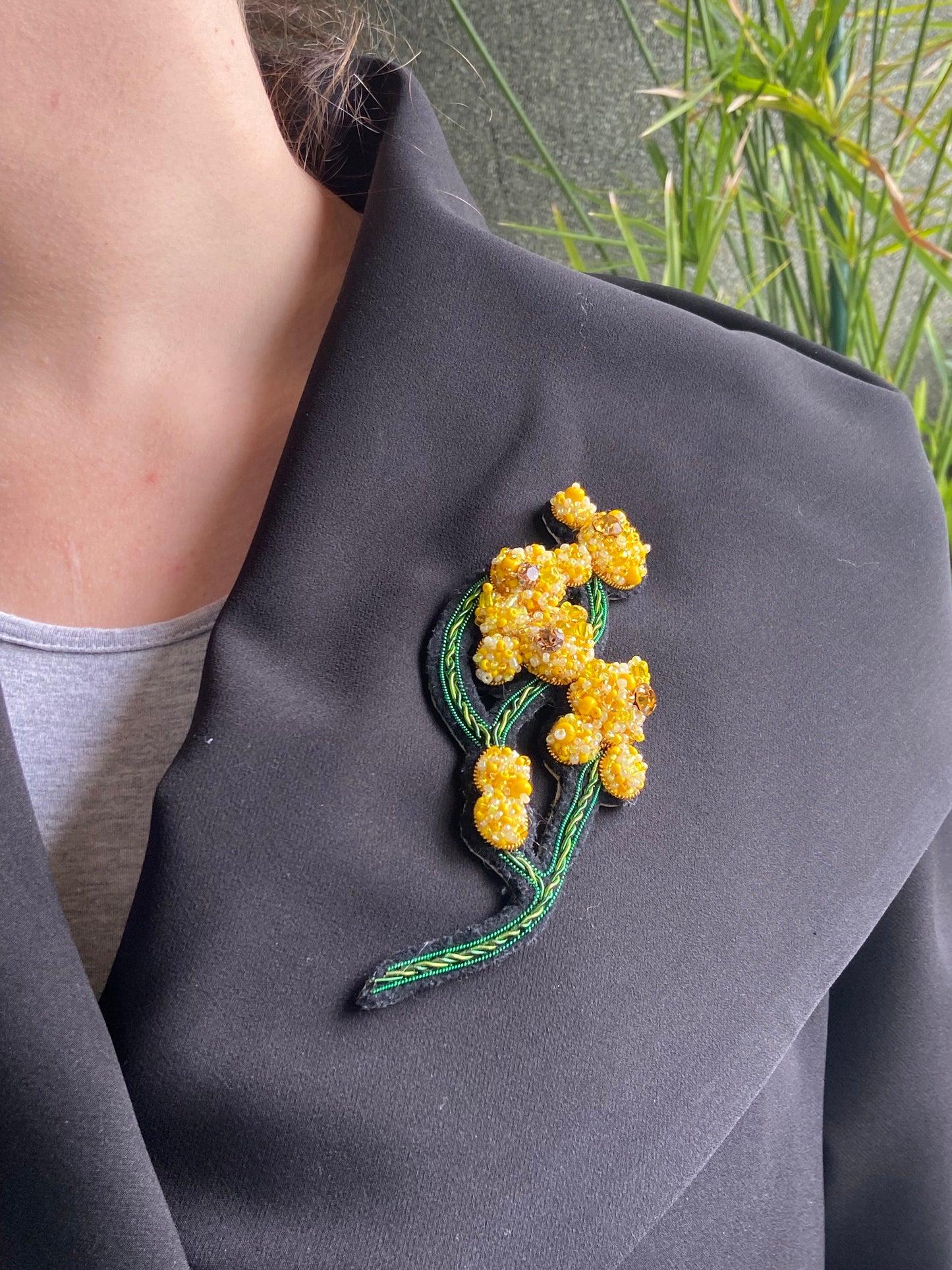 Broche Le Mimosa