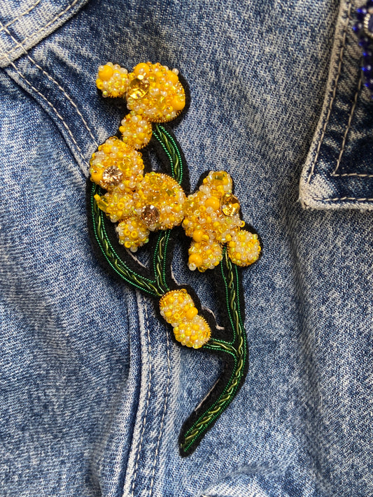 Broche Le Mimosa