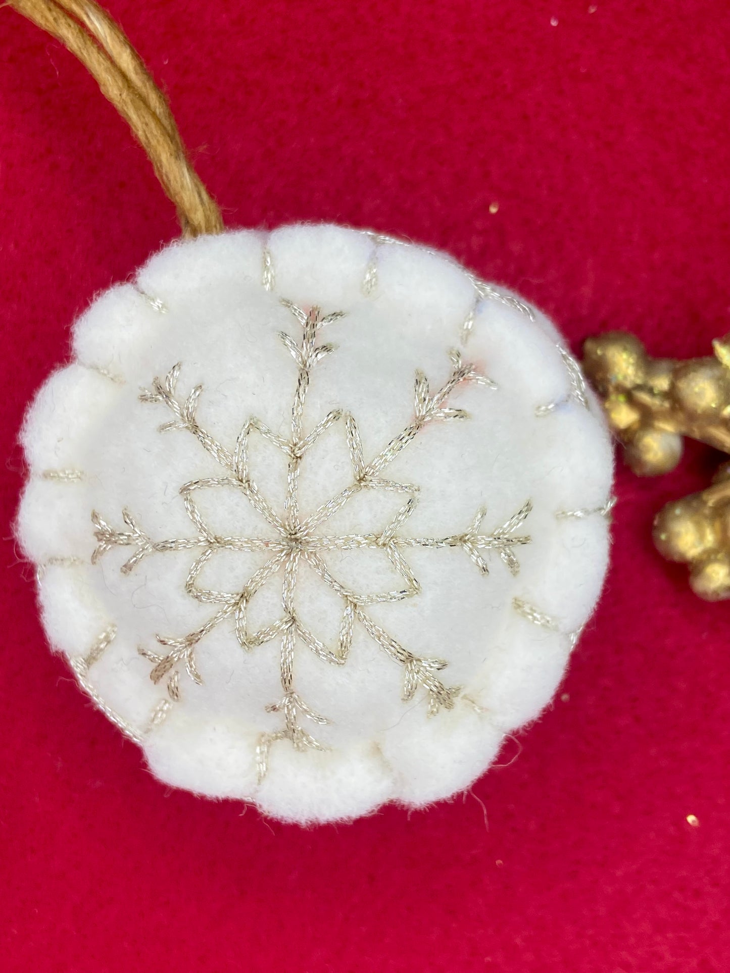 Boule de Noël - Flocon de Givre