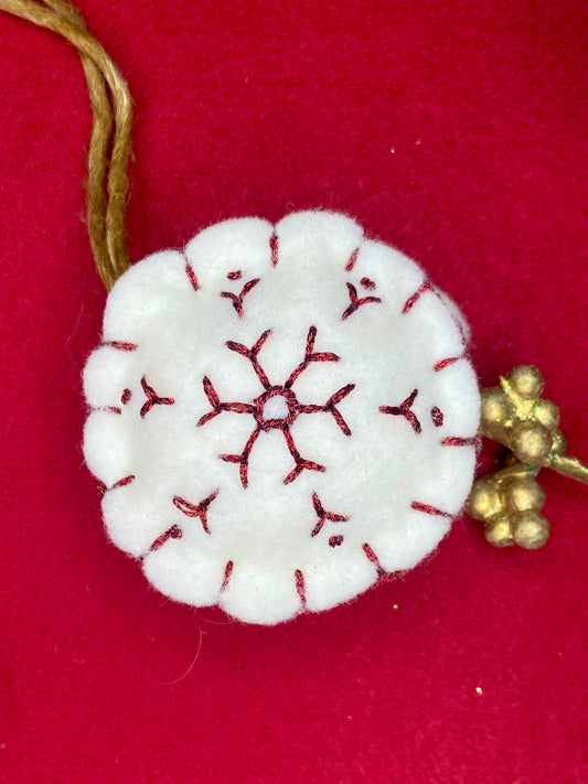 Boule de Noël - Flocon Doux