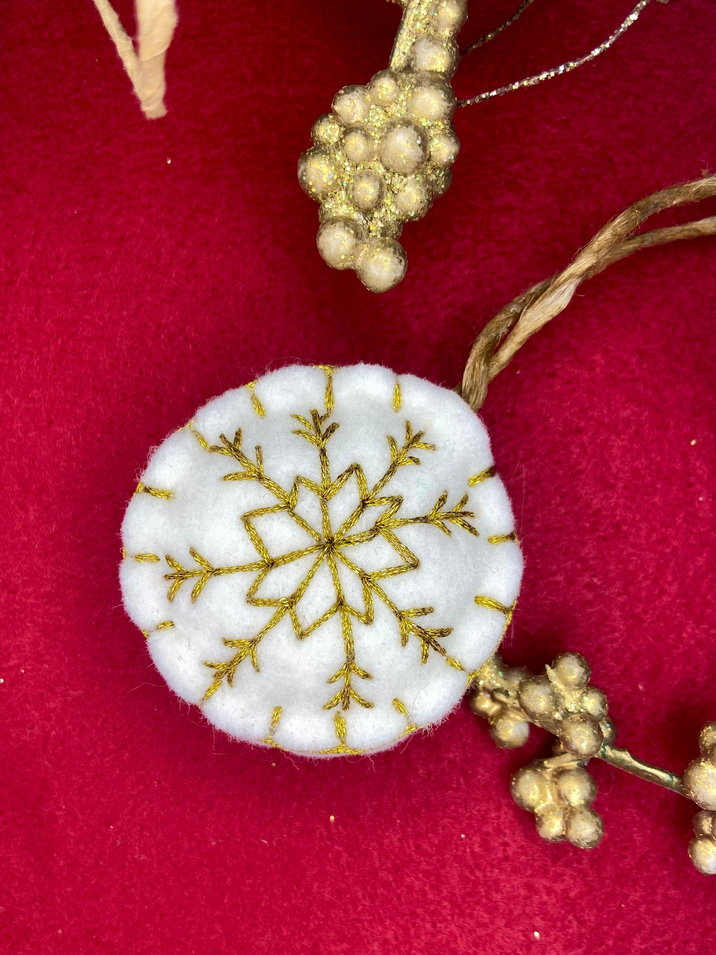 Boule de Noël - Flocon de Givre