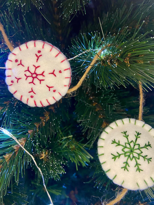 Guirlande Flocons Festifs