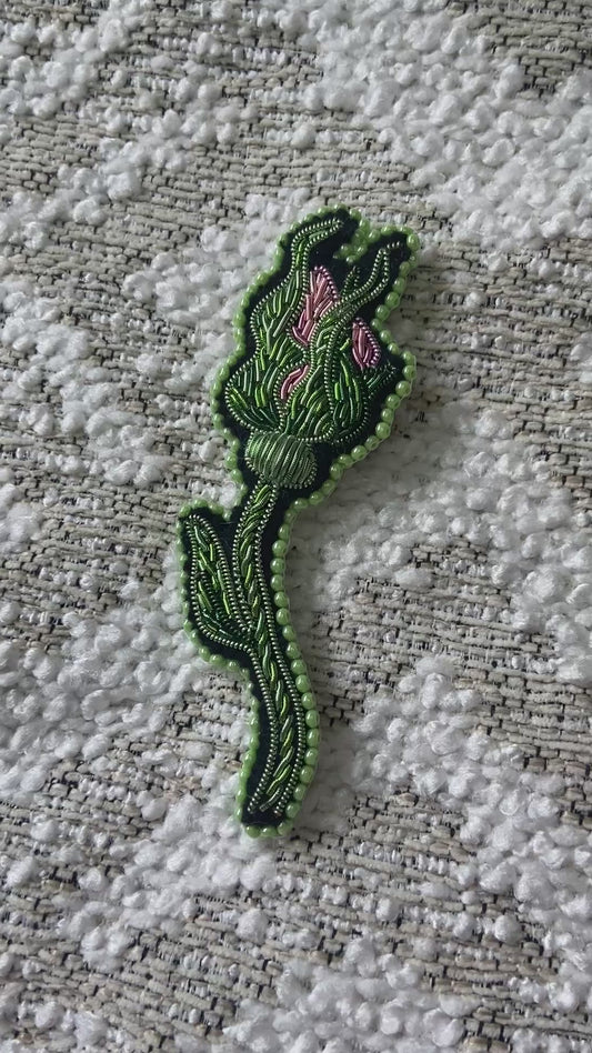 Broche Bouton de Rose